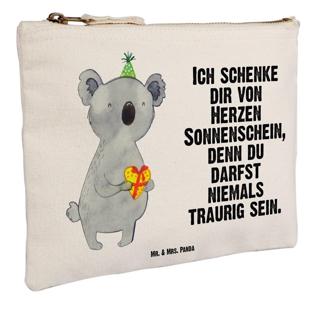 Schminktasche Koala Geschenk Schminktasche, Kosmetiktasche, Kosmetikbeutel, Stiftemäppchen, Etui, Federmappe, Makeup, XXL, Schminketui, Kosmetiketui, Schlamperetui, Koala, Koalabär, Geschenk, Geburtstag, Party