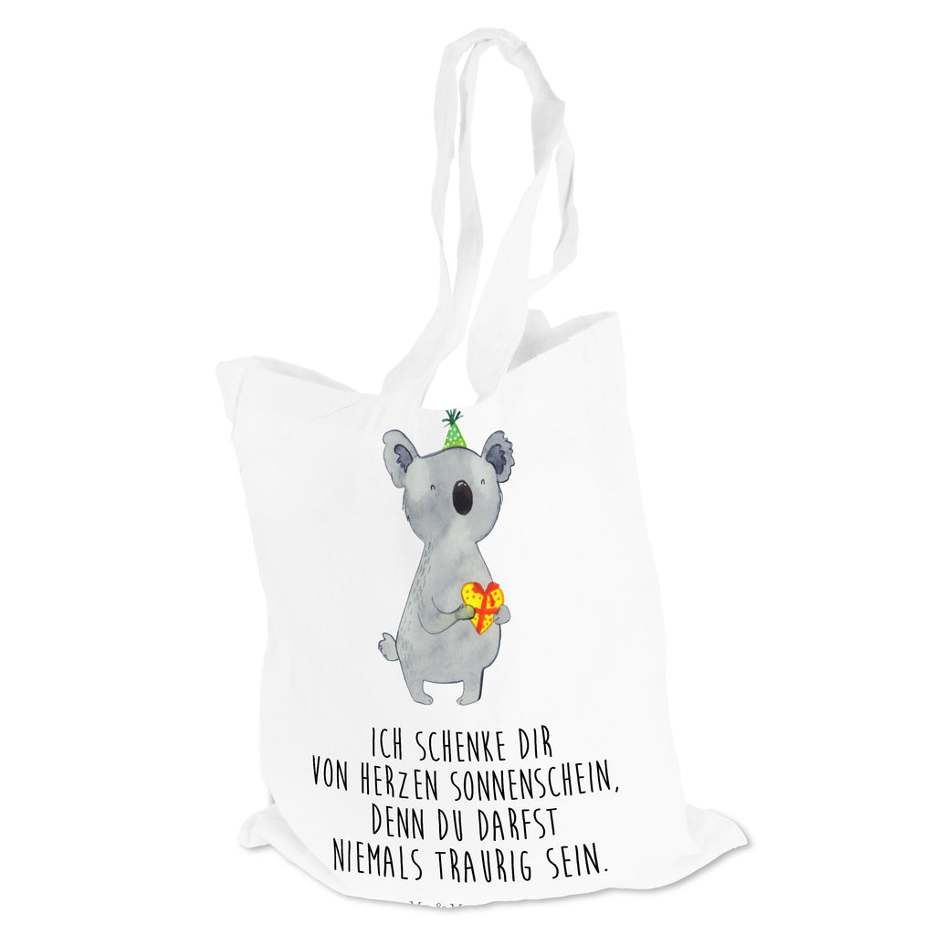 Tragetasche Koala Geschenk Beuteltasche, Beutel, Einkaufstasche, Jutebeutel, Stoffbeutel, Koala, Koalabär, Geschenk, Geburtstag, Party