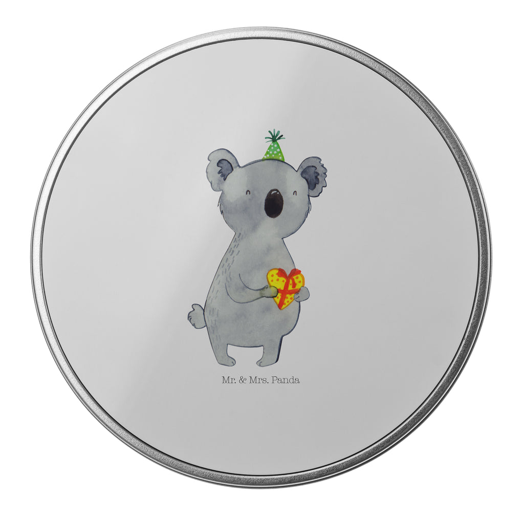 Blechdose rund Koala Geschenk Metalldose, Keksdose, Dose, Vorratsdose, Geschenkbox, Koala, Koalabär, Geschenk, Geburtstag, Party