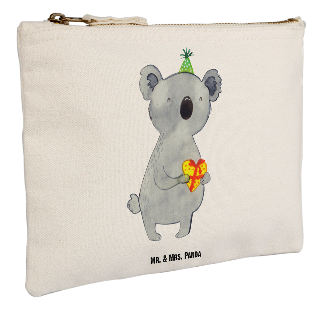 Schminktasche Koala Geschenk Schminktasche, Kosmetiktasche, Kosmetikbeutel, Stiftemäppchen, Etui, Federmappe, Makeup, XXL, Schminketui, Kosmetiketui, Schlamperetui, Koala, Koalabär, Geschenk, Geburtstag, Party