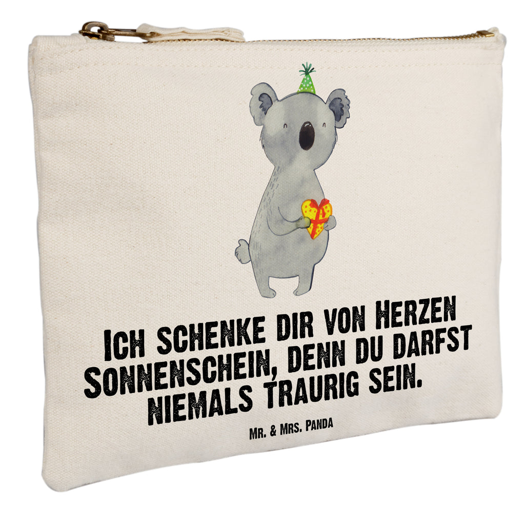 Schminktasche Koala Geschenk Schminktasche, Kosmetiktasche, Kosmetikbeutel, Stiftemäppchen, Etui, Federmappe, Makeup, XXL, Schminketui, Kosmetiketui, Schlamperetui, Koala, Koalabär, Geschenk, Geburtstag, Party