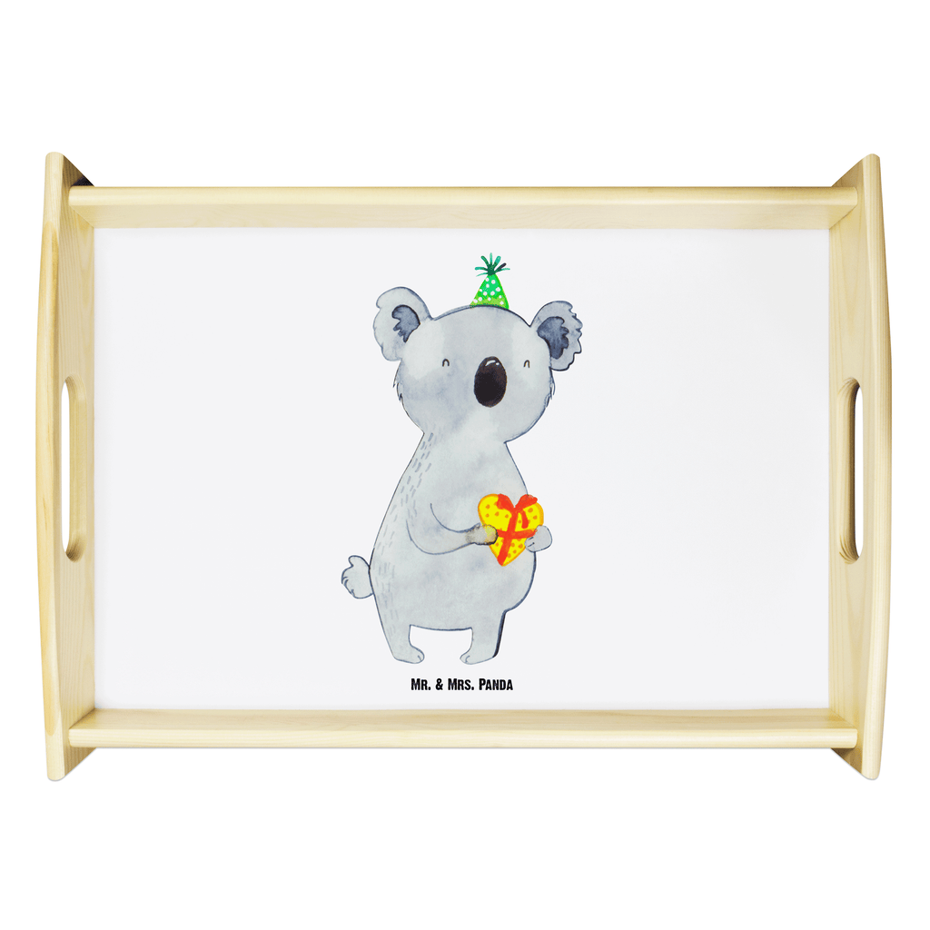 Serviertablett Koala Geschenk Tablett, Holztablett, Küchentablett, Dekotablett, Frühstückstablett, Koala, Koalabär, Geschenk, Geburtstag, Party