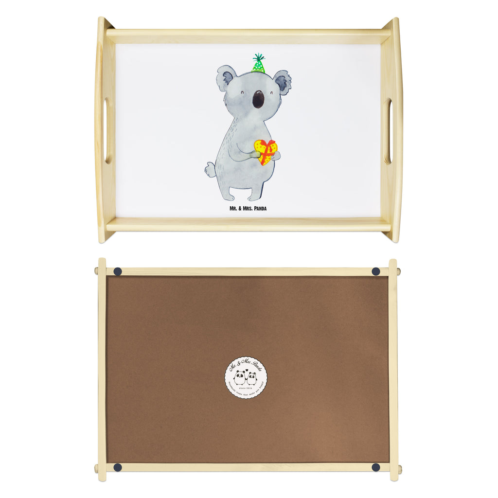 Serviertablett Koala Geschenk Tablett, Holztablett, Küchentablett, Dekotablett, Frühstückstablett, Koala, Koalabär, Geschenk, Geburtstag, Party