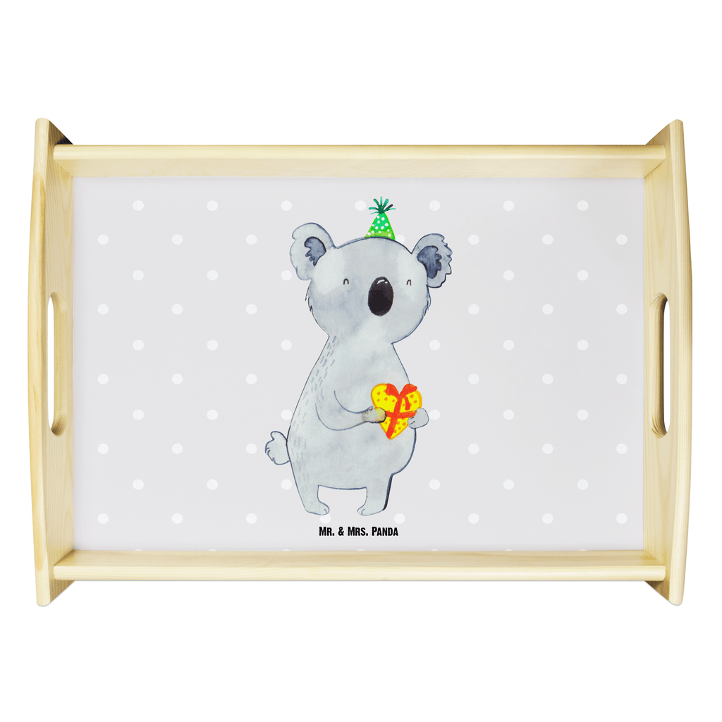 Serviertablett Koala Geschenk Tablett, Holztablett, Küchentablett, Dekotablett, Frühstückstablett, Koala, Koalabär, Geschenk, Geburtstag, Party
