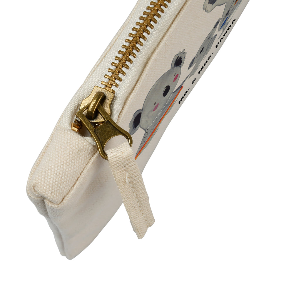 Schminktasche Koala Familie Schminktasche, Kosmetiktasche, Kosmetikbeutel, Stiftemäppchen, Etui, Federmappe, Makeup, XXL, Schminketui, Kosmetiketui, Schlamperetui, Familie, Vatertag, Muttertag, Bruder, Schwester, Mama, Papa, Oma, Opa, Koala, Koalas, Family, Kinder, Geschwister, Familienleben