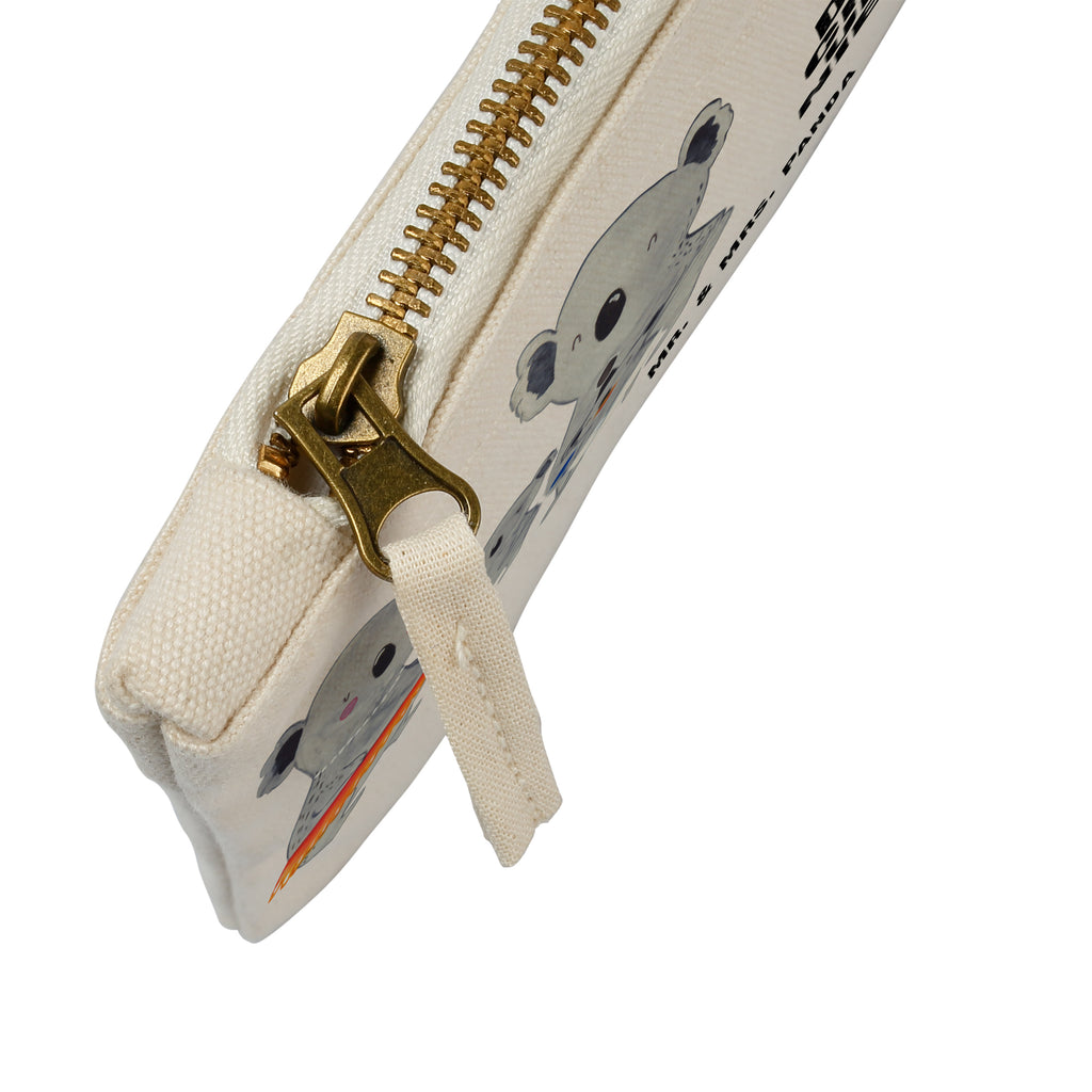 Schminktasche Koala Familie Schminktasche, Kosmetiktasche, Kosmetikbeutel, Stiftemäppchen, Etui, Federmappe, Makeup, XXL, Schminketui, Kosmetiketui, Schlamperetui, Familie, Vatertag, Muttertag, Bruder, Schwester, Mama, Papa, Oma, Opa, Koala, Koalas, Family, Kinder, Geschwister, Familienleben