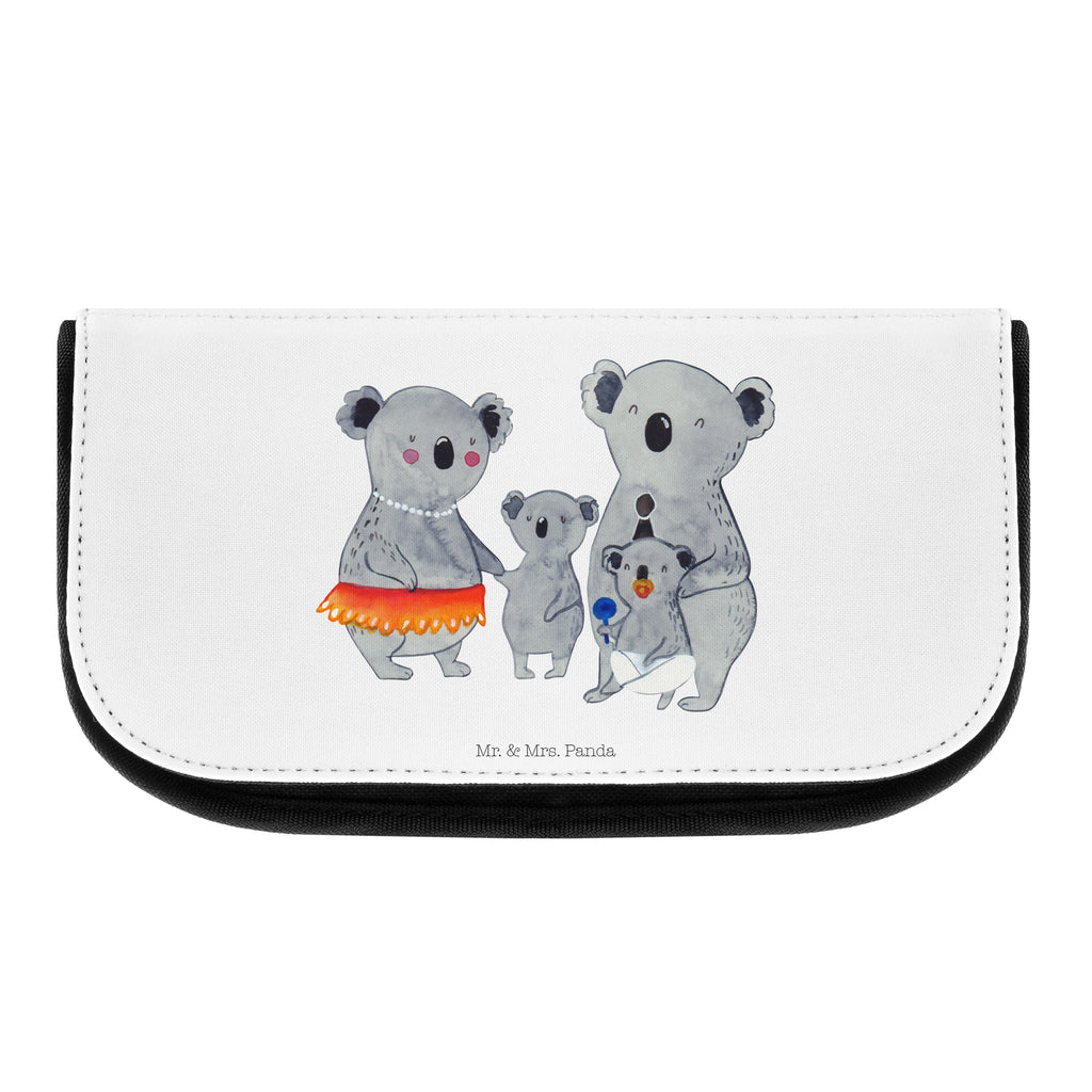 Kosmetiktasche Koala Familie Kosmetikbeutel, Kulturtasche, Kulturbeutel, Schminktasche, Make-Up Tasche, Familie, Vatertag, Muttertag, Bruder, Schwester, Mama, Papa, Oma, Opa, Koala, Koalas, Family, Kinder, Geschwister, Familienleben