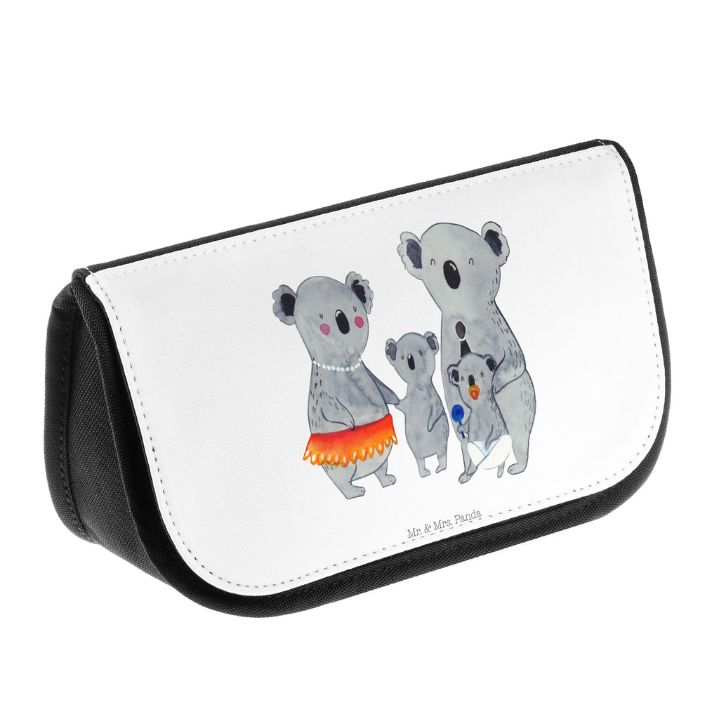 Kosmetiktasche Koala Familie Kosmetikbeutel, Kulturtasche, Kulturbeutel, Schminktasche, Make-Up Tasche, Familie, Vatertag, Muttertag, Bruder, Schwester, Mama, Papa, Oma, Opa, Koala, Koalas, Family, Kinder, Geschwister, Familienleben