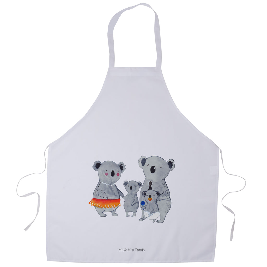 Kochschürze Koala Familie Schürze, Backschürze, Küchenschürze, Grillschürze, Latzschürze, Familie, Vatertag, Muttertag, Bruder, Schwester, Mama, Papa, Oma, Opa, Koala, Koalas, Family, Kinder, Geschwister, Familienleben