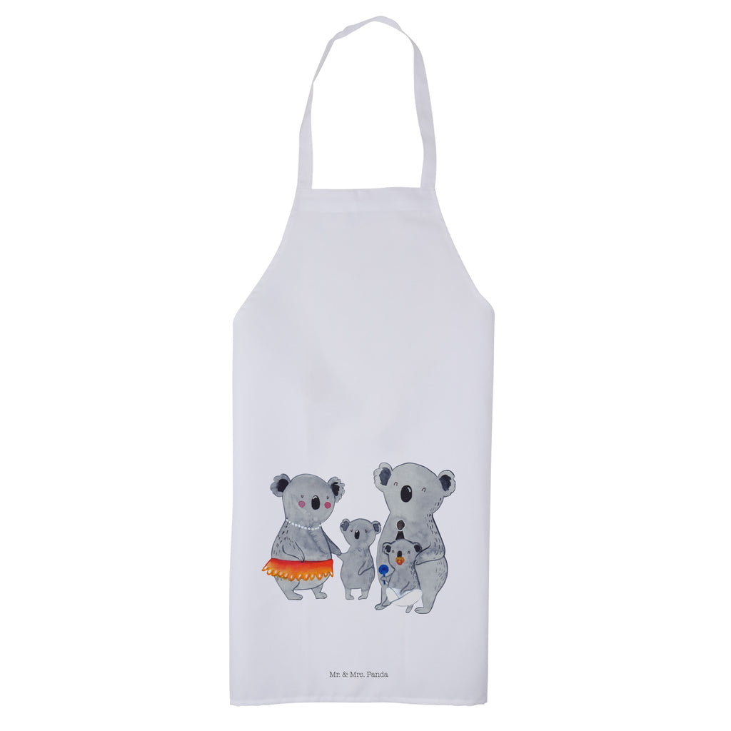 Kochschürze Koala Familie Schürze, Backschürze, Küchenschürze, Grillschürze, Latzschürze, Familie, Vatertag, Muttertag, Bruder, Schwester, Mama, Papa, Oma, Opa, Koala, Koalas, Family, Kinder, Geschwister, Familienleben
