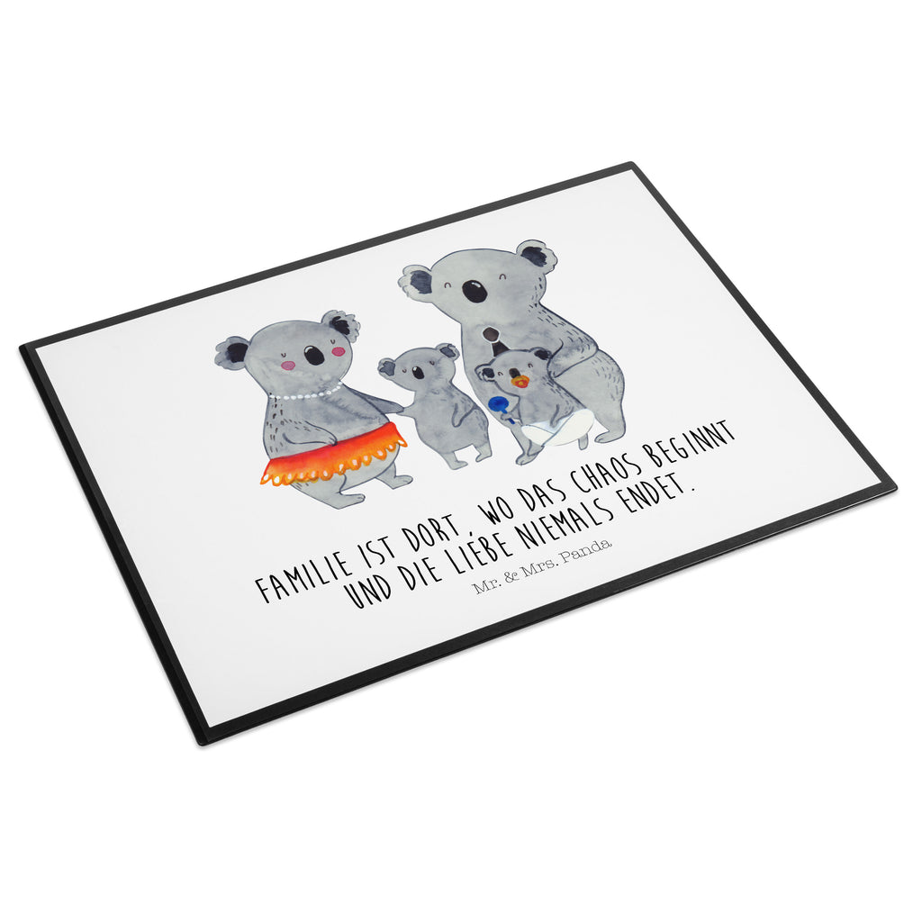 Schreibtischunterlage Koala Familie Schreibunterlage, Schreibtischauflage, Bürobedarf, Büroartikel, Schreibwaren, Schreibtisch Unterlagen, Schreibtischunterlage Groß, Familie, Vatertag, Muttertag, Bruder, Schwester, Mama, Papa, Oma, Opa, Koala, Koalas, Family, Kinder, Geschwister, Familienleben