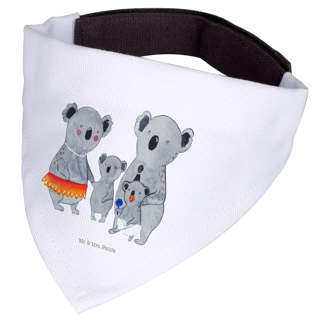 Hundehalstuch M Koala Familie Hundehalstuch, Halstuch, Hunde, Tuch, mittel, mittelgroße Hunde, Familie, Vatertag, Muttertag, Bruder, Schwester, Mama, Papa, Oma, Opa, Koala, Koalas, Family, Kinder, Geschwister, Familienleben