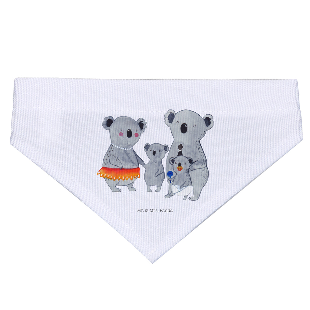 Hundehalstuch M Koala Familie Hundehalstuch, Halstuch, Hunde, Tuch, mittel, mittelgroße Hunde, Familie, Vatertag, Muttertag, Bruder, Schwester, Mama, Papa, Oma, Opa, Koala, Koalas, Family, Kinder, Geschwister, Familienleben