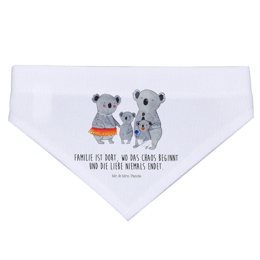 Hundehalstuch M Koala Familie Hundehalstuch, Halstuch, Hunde, Tuch, mittel, mittelgroße Hunde, Familie, Vatertag, Muttertag, Bruder, Schwester, Mama, Papa, Oma, Opa, Koala, Koalas, Family, Kinder, Geschwister, Familienleben