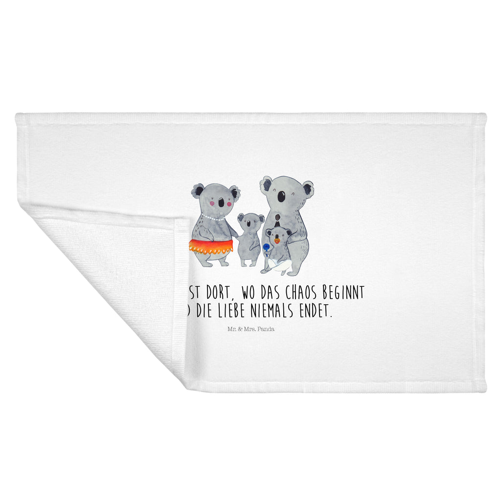 50 x 100 Handtuch Koala Familie Handtuch, Badehandtuch, Badezimmer, Handtücher, groß, Kinder, Baby, Familie, Vatertag, Muttertag, Bruder, Schwester, Mama, Papa, Oma, Opa, Koala, Koalas, Family, Geschwister, Familienleben