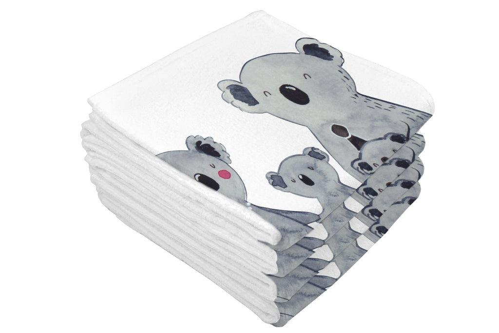 50 x 100 Handtuch Koala Familie Handtuch, Badehandtuch, Badezimmer, Handtücher, groß, Kinder, Baby, Familie, Vatertag, Muttertag, Bruder, Schwester, Mama, Papa, Oma, Opa, Koala, Koalas, Family, Geschwister, Familienleben