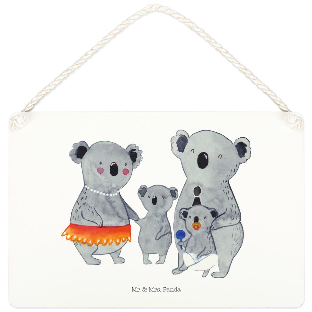 Deko Schild Koala Familie Dekoschild, Deko Schild, Schild, Tür Schild, Türschild, Holzschild, Wandschild, Wanddeko, Familie, Vatertag, Muttertag, Bruder, Schwester, Mama, Papa, Oma, Opa, Koala, Koalas, Family, Kinder, Geschwister, Familienleben