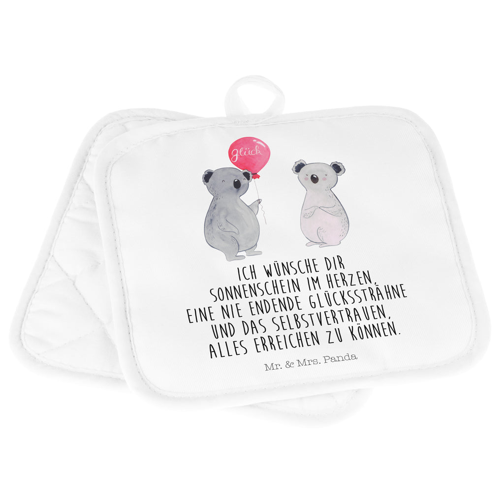 2er Set Topflappen  Koala Luftballon Topflappen, Topfuntersetzer, Ofenhandschuh, Topflappen Set, Topflappen lustig, Topflappen mit Spruch, Koala, Koalabär, Luftballon, Party, Geburtstag, Geschenk