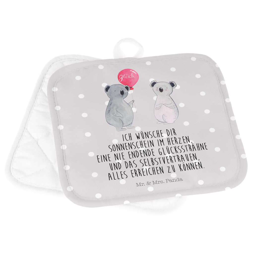 2er Set Topflappen  Koala Luftballon Topflappen, Topfuntersetzer, Ofenhandschuh, Topflappen Set, Topflappen lustig, Topflappen mit Spruch, Koala, Koalabär, Luftballon, Party, Geburtstag, Geschenk