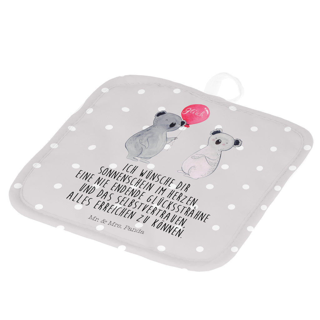 2er Set Topflappen  Koala Luftballon Topflappen, Topfuntersetzer, Ofenhandschuh, Topflappen Set, Topflappen lustig, Topflappen mit Spruch, Koala, Koalabär, Luftballon, Party, Geburtstag, Geschenk