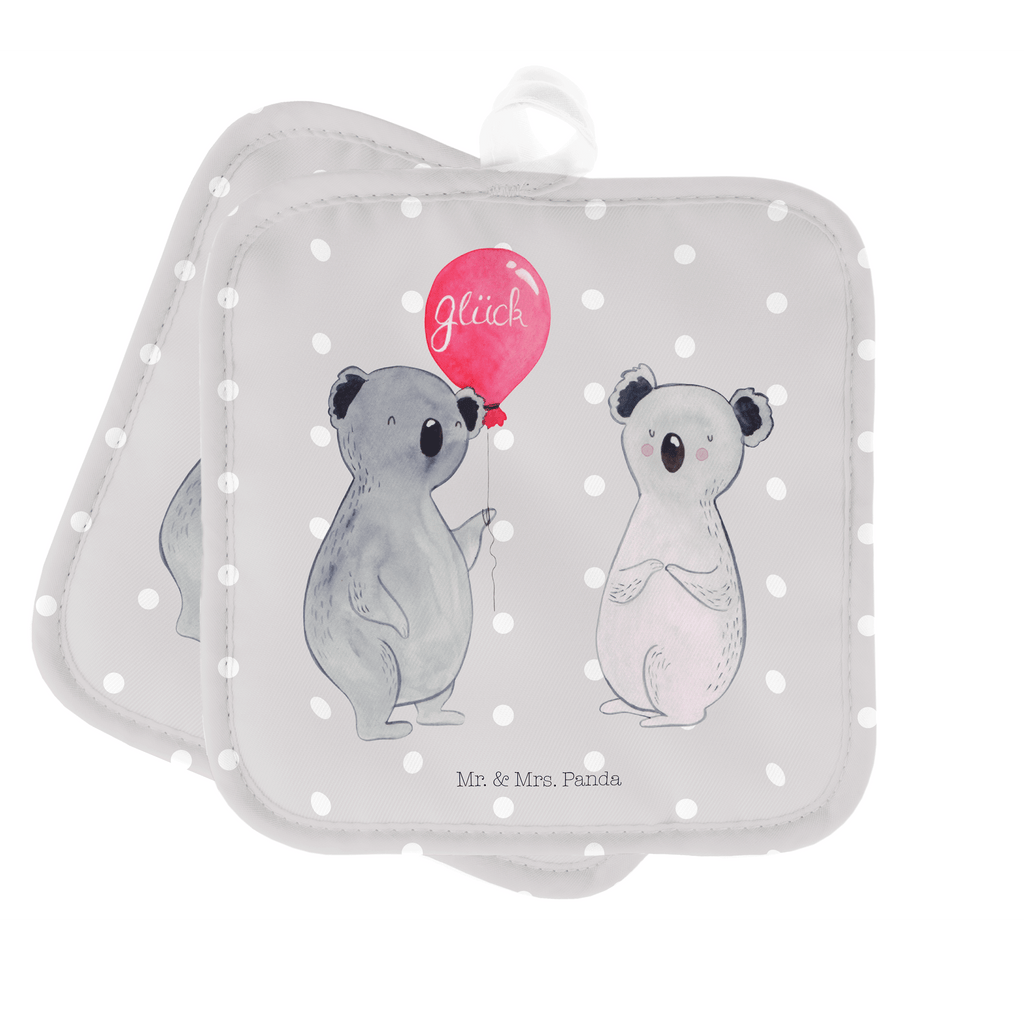 2er Set Topflappen  Koala Luftballon Topflappen, Topfuntersetzer, Ofenhandschuh, Topflappen Set, Topflappen lustig, Topflappen mit Spruch, Koala, Koalabär, Luftballon, Party, Geburtstag, Geschenk