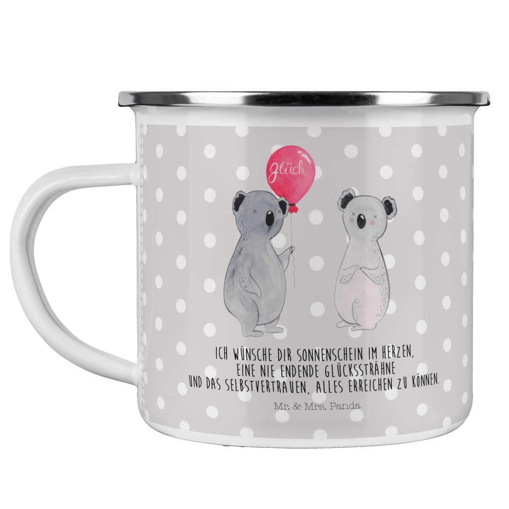 Camping Emaille Tasse Koala Luftballon Campingtasse, Trinkbecher, Metalltasse, Outdoor Tasse, Emaille Trinkbecher, Blechtasse Outdoor, Emaille Campingbecher, Edelstahl Trinkbecher, Metalltasse für Camping, Kaffee Blechtasse, Camping Tasse Metall, Koala, Koalabär, Luftballon, Party, Geburtstag, Geschenk
