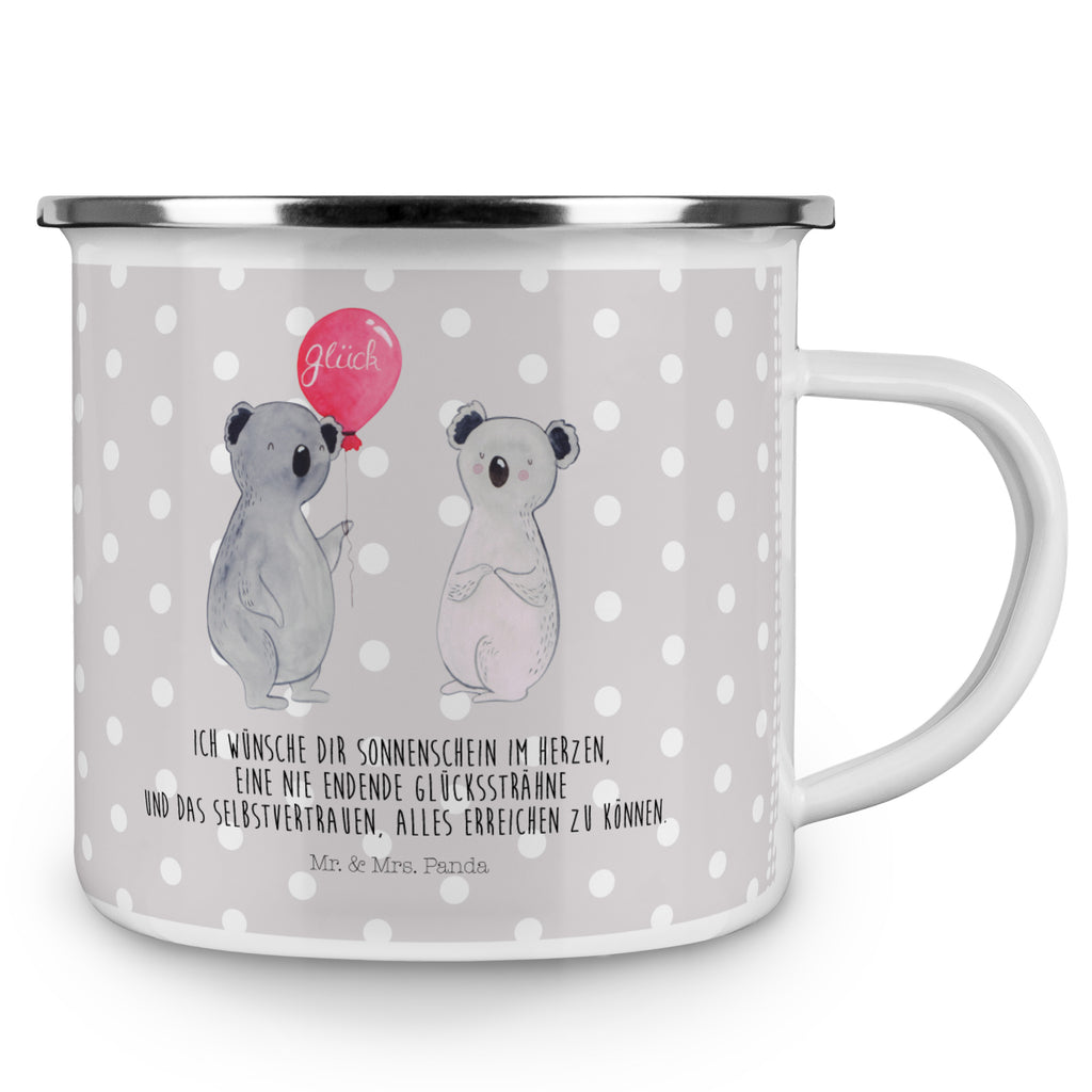 Camping Emaille Tasse Koala Luftballon Campingtasse, Trinkbecher, Metalltasse, Outdoor Tasse, Emaille Trinkbecher, Blechtasse Outdoor, Emaille Campingbecher, Edelstahl Trinkbecher, Metalltasse für Camping, Kaffee Blechtasse, Camping Tasse Metall, Koala, Koalabär, Luftballon, Party, Geburtstag, Geschenk
