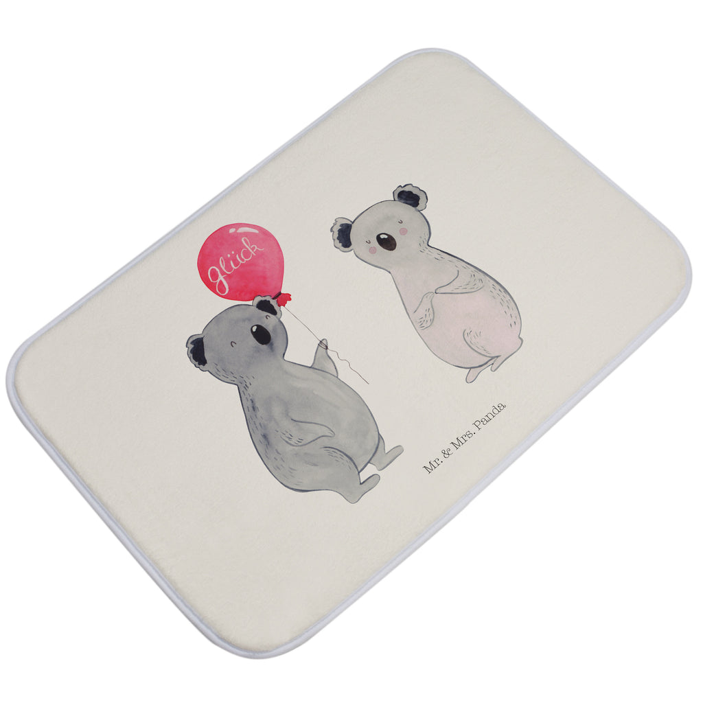 Badvorleger Koala Luftballon Badematte, Badteppich, Duschvorleger, Badezimmerteppich, Badezimmermatte, Badvorleger, Duschmatte, Duschteppich, Koala, Koalabär, Luftballon, Party, Geburtstag, Geschenk