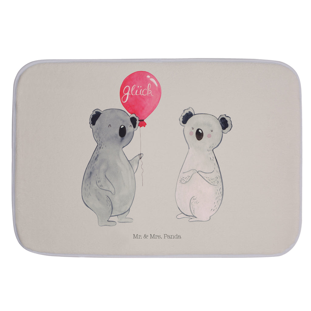 Badvorleger Koala Luftballon Badematte, Badteppich, Duschvorleger, Badezimmerteppich, Badezimmermatte, Badvorleger, Duschmatte, Duschteppich, Koala, Koalabär, Luftballon, Party, Geburtstag, Geschenk