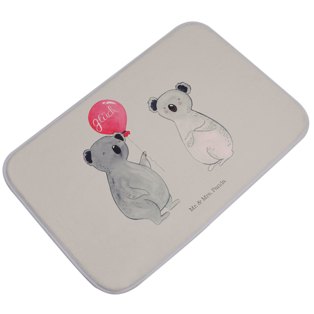 Badvorleger Koala Luftballon Badematte, Badteppich, Duschvorleger, Badezimmerteppich, Badezimmermatte, Badvorleger, Duschmatte, Duschteppich, Koala, Koalabär, Luftballon, Party, Geburtstag, Geschenk