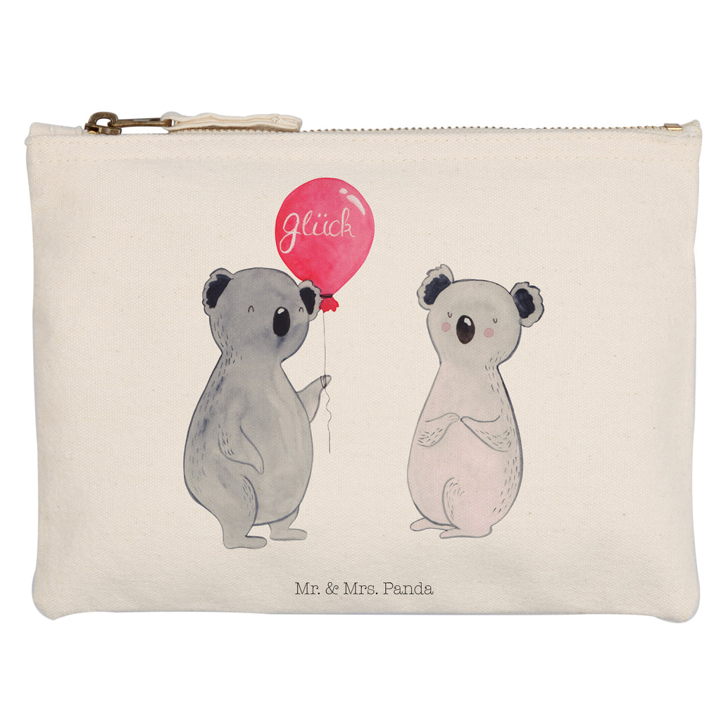 Schminktasche Koala Luftballon Schminktasche, Kosmetiktasche, Kosmetikbeutel, Stiftemäppchen, Etui, Federmappe, Makeup, XXL, Schminketui, Kosmetiketui, Schlamperetui, Koala, Koalabär, Luftballon, Party, Geburtstag, Geschenk