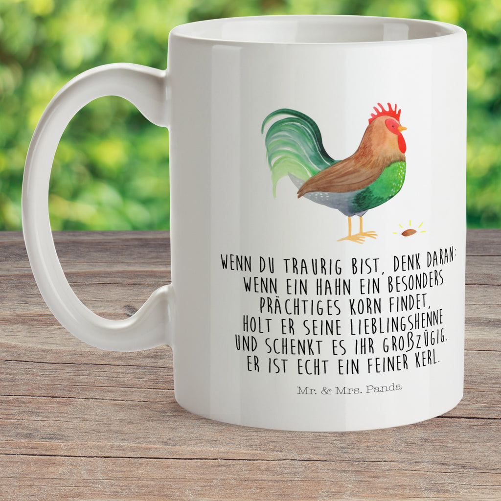Kindertasse Hahn mit Korn Kunststoff Tasse, Kindergarten, Tasse, Trinkbecher, Camping Becher, Kaffeetasse, Kunststoffbecher, Kindergartenbecher, Outdoorgeschirr, Kunststoffgeschirr, Reisebecher, Reisetasse, Kinderbecher, Bauernhof, Hoftiere, Landwirt, Landwirtin, Hahn, Korn, Henne, Eier, Natur