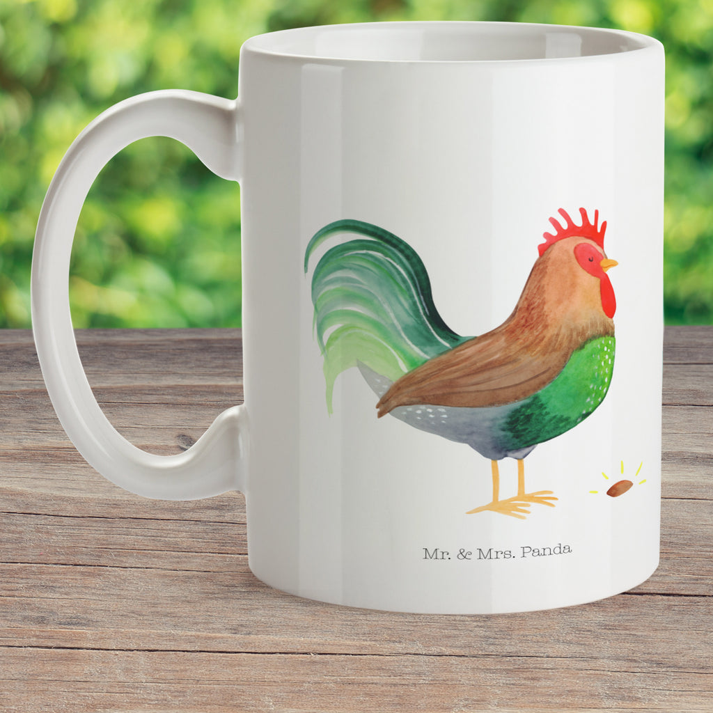 Kindertasse Hahn mit Korn Kunststoff Tasse, Kindergarten, Tasse, Trinkbecher, Camping Becher, Kaffeetasse, Kunststoffbecher, Kindergartenbecher, Outdoorgeschirr, Kunststoffgeschirr, Reisebecher, Reisetasse, Kinderbecher, Bauernhof, Hoftiere, Landwirt, Landwirtin, Hahn, Korn, Henne, Eier, Natur
