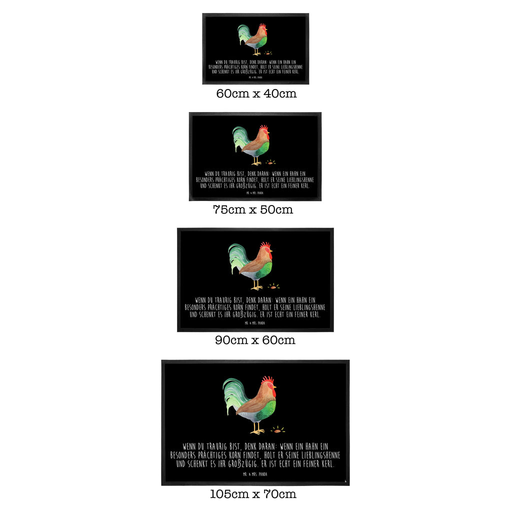 Fußmatte Hahn mit Korn Hahn, Bauernhof, Korn, Henne, Eier, Natur Türvorleger, Schmutzmatte, Fußabtreter, Matte, Schmutzfänger, Fußabstreifer, Schmutzfangmatte, Türmatte, Motivfußmatte,  Haustürmatte, Vorleger  Bauernhof, Hoftiere, Landwirt, Landwirtin