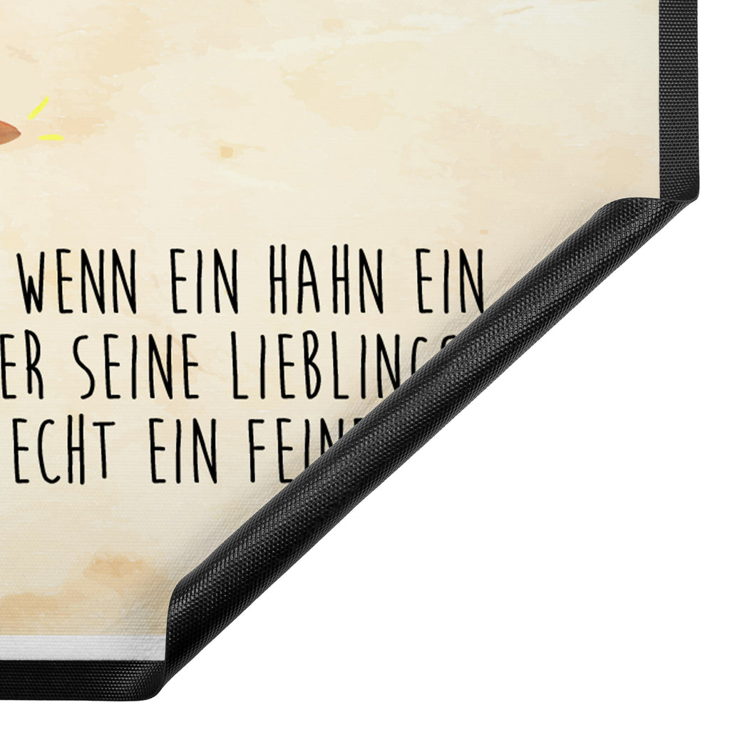 Fußmatte Hahn mit Korn Hahn, Bauernhof, Korn, Henne, Eier, Natur Türvorleger, Schmutzmatte, Fußabtreter, Matte, Schmutzfänger, Fußabstreifer, Schmutzfangmatte, Türmatte, Motivfußmatte,  Haustürmatte, Vorleger  Bauernhof, Hoftiere, Landwirt, Landwirtin