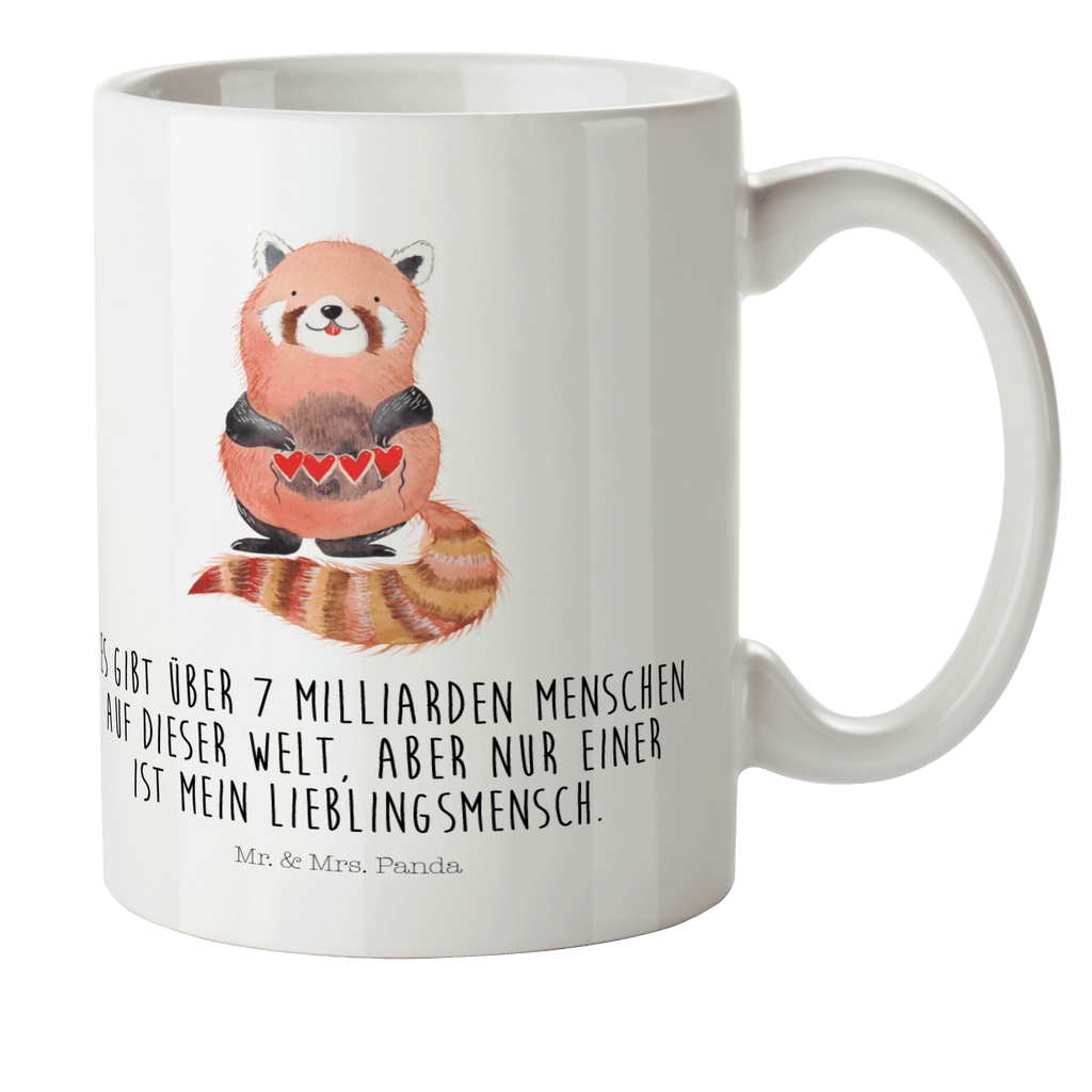 Kindertasse Roter Panda Kunststoff Tasse, Kindergarten, Tasse, Trinkbecher, Camping Becher, Kaffeetasse, Kunststoffbecher, Kindergartenbecher, Outdoorgeschirr, Kunststoffgeschirr, Reisebecher, Reisetasse, Kinderbecher, Tiermotive, Gute Laune, lustige Sprüche, Tiere, Panda, Liebe, Rot, Herz, Liebling, Lieblingsmensch