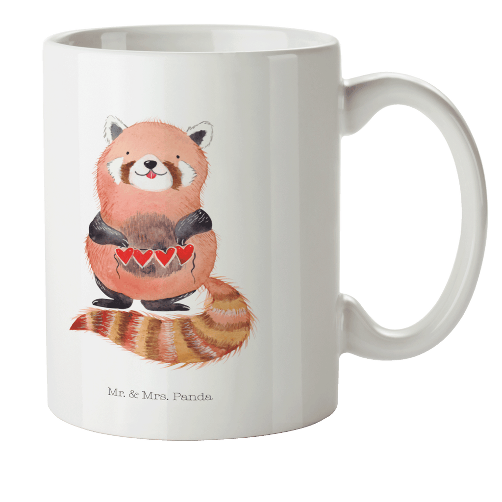Kindertasse Roter Panda Kunststoff Tasse, Kindergarten, Tasse, Trinkbecher, Camping Becher, Kaffeetasse, Kunststoffbecher, Kindergartenbecher, Outdoorgeschirr, Kunststoffgeschirr, Reisebecher, Reisetasse, Kinderbecher, Tiermotive, Gute Laune, lustige Sprüche, Tiere, Panda, Liebe, Rot, Herz, Liebling, Lieblingsmensch