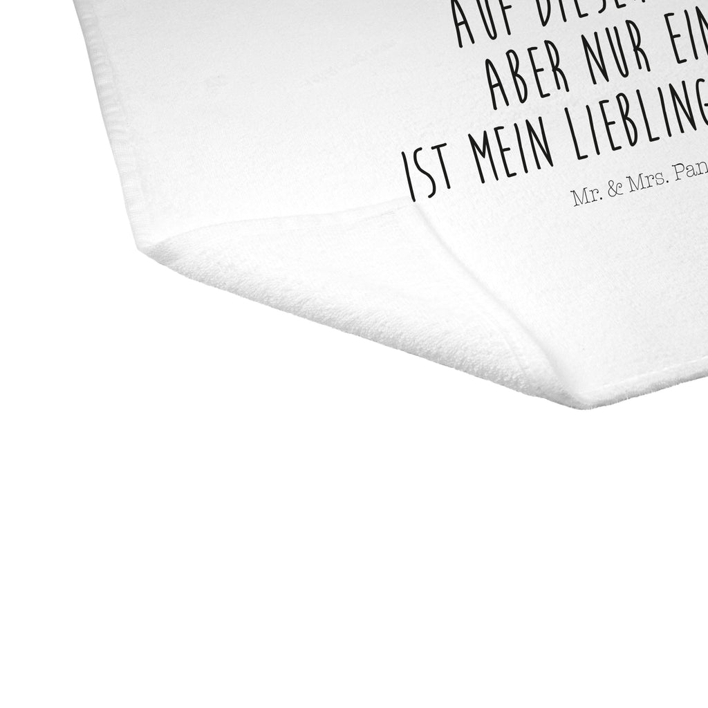 Gäste Handtuch Roter Panda Gästetuch, Reisehandtuch, Sport Handtuch, Frottier, Kinder Handtuch, Tiermotive, Gute Laune, lustige Sprüche, Tiere, Panda, Liebe, Rot, Herz, Liebling, Lieblingsmensch