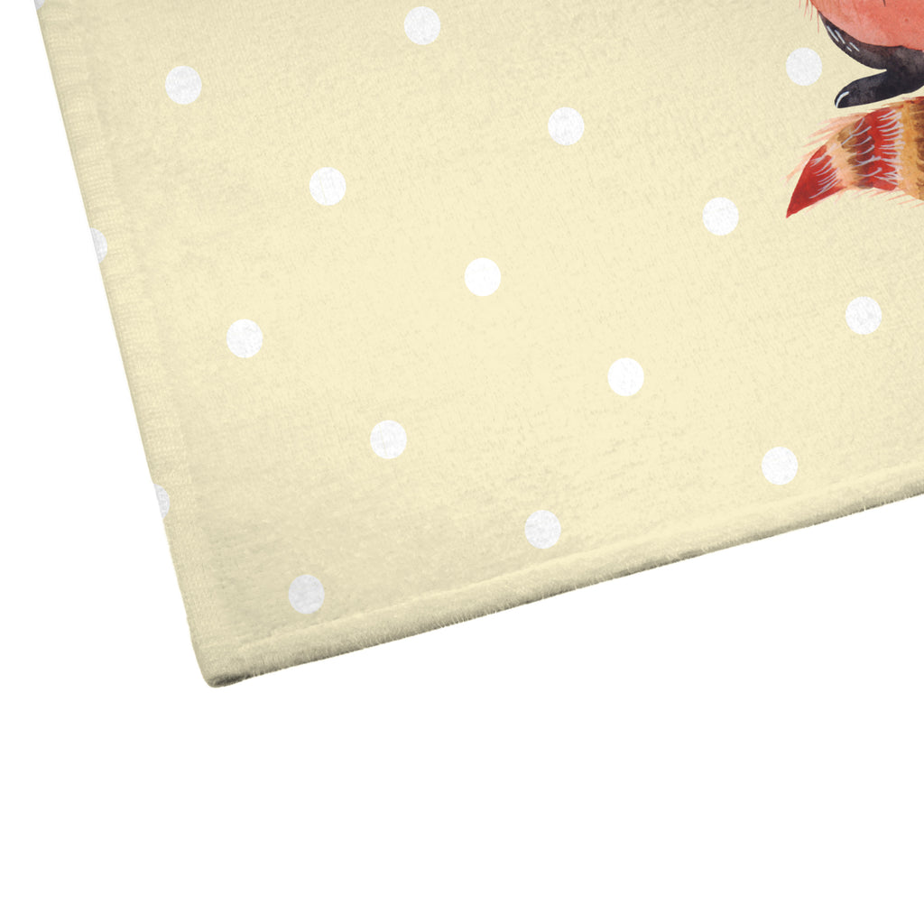 Gäste Handtuch Roter Panda Gästetuch, Reisehandtuch, Sport Handtuch, Frottier, Kinder Handtuch, Tiermotive, Gute Laune, lustige Sprüche, Tiere, Panda, Liebe, Rot, Herz, Liebling, Lieblingsmensch