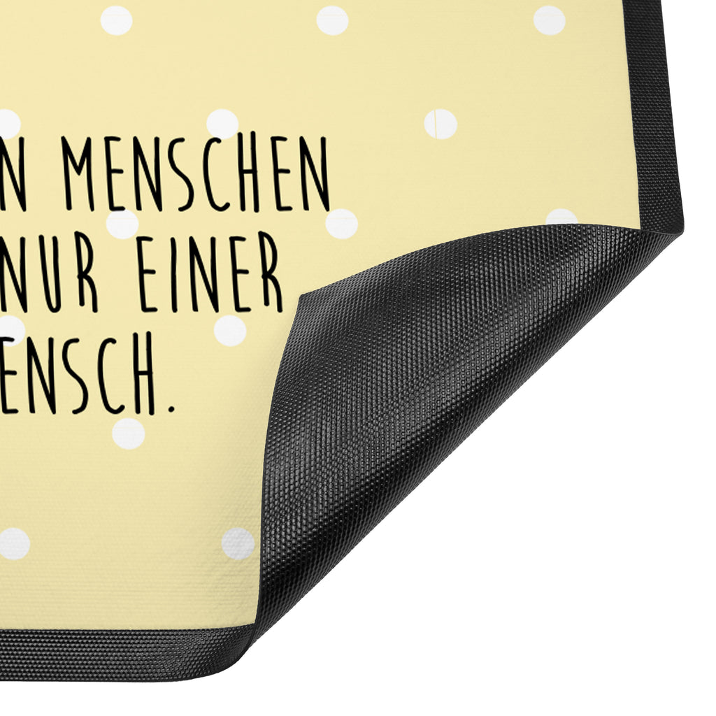 Fußmatte Roter Panda Panda, Liebe, Rot, Herz, Liebling, Lieblingsmensch Türvorleger, Schmutzmatte, Fußabtreter, Matte, Schmutzfänger, Fußabstreifer, Schmutzfangmatte, Türmatte, Motivfußmatte,  Haustürmatte, Vorleger  süße Tiermotive, gute Laune, lustige Sprüche, Tiere