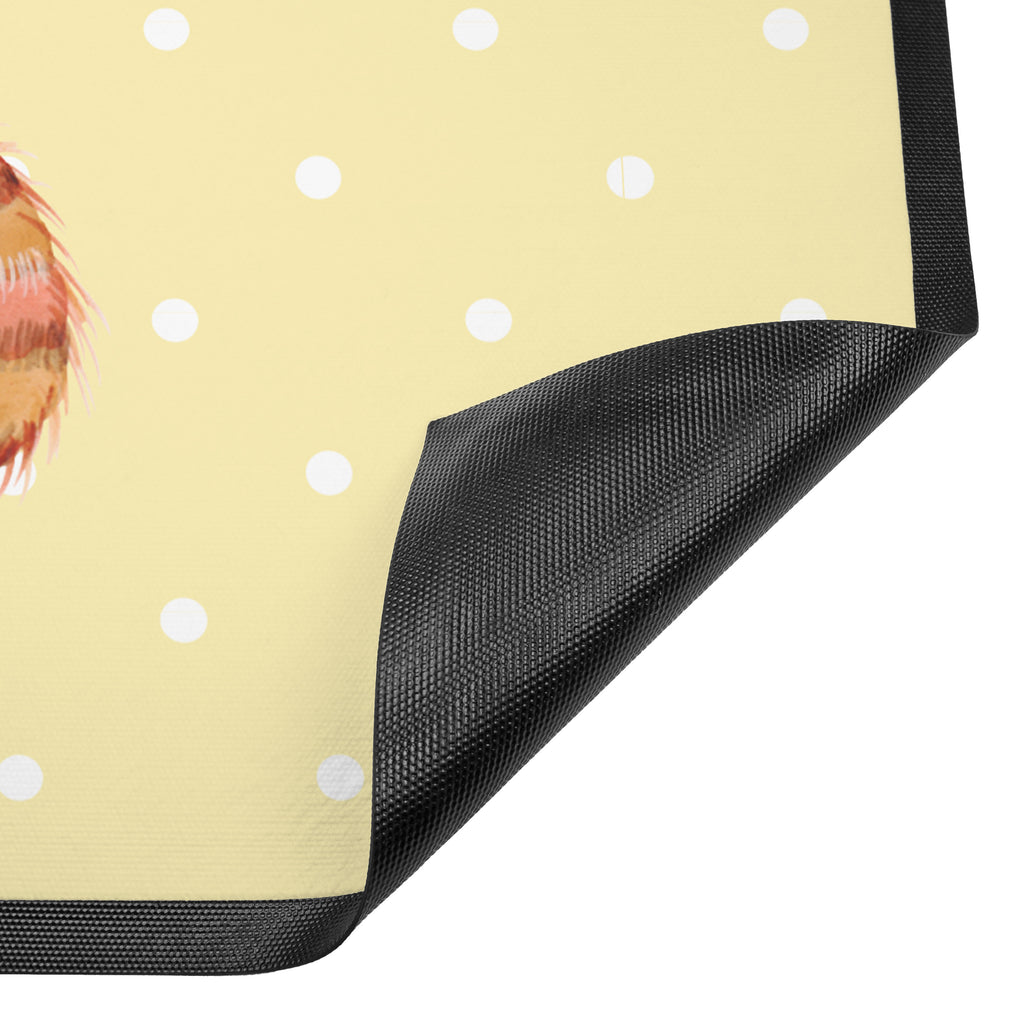 Fußmatte Roter Panda Panda, Liebe, Rot, Herz, Liebling, Lieblingsmensch Türvorleger, Schmutzmatte, Fußabtreter, Matte, Schmutzfänger, Fußabstreifer, Schmutzfangmatte, Türmatte, Motivfußmatte,  Haustürmatte, Vorleger  süße Tiermotive, gute Laune, lustige Sprüche, Tiere