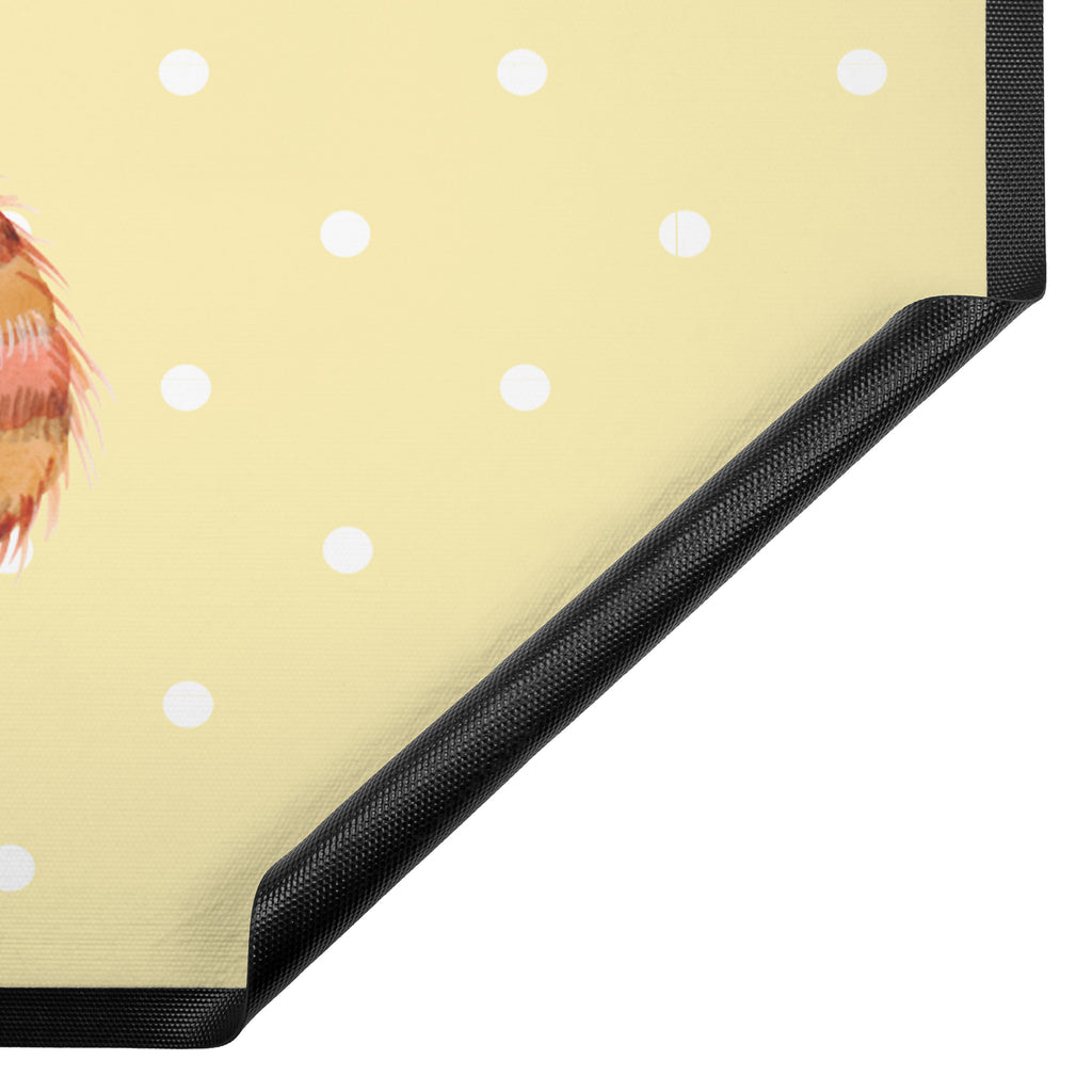 Fußmatte Roter Panda Panda, Liebe, Rot, Herz, Liebling, Lieblingsmensch Türvorleger, Schmutzmatte, Fußabtreter, Matte, Schmutzfänger, Fußabstreifer, Schmutzfangmatte, Türmatte, Motivfußmatte,  Haustürmatte, Vorleger  süße Tiermotive, gute Laune, lustige Sprüche, Tiere