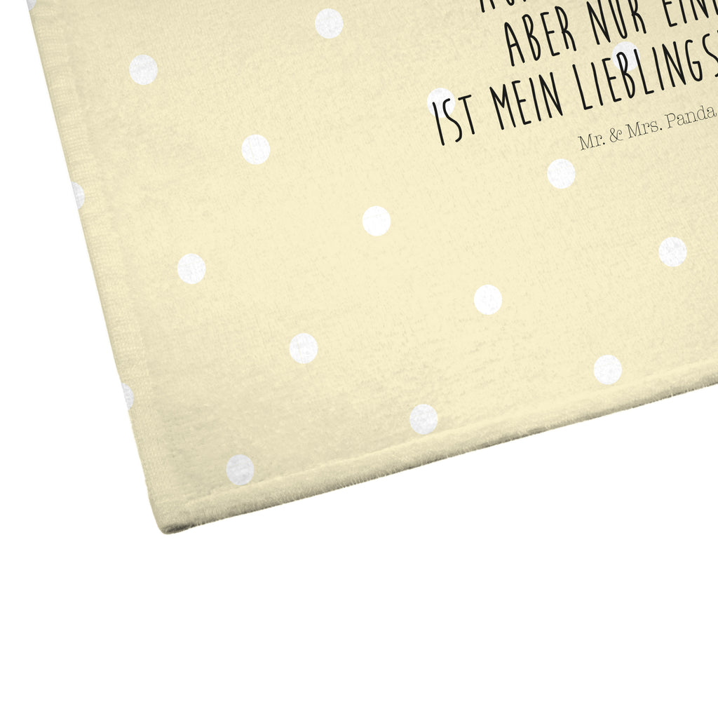 Gäste Handtuch Roter Panda Gästetuch, Reisehandtuch, Sport Handtuch, Frottier, Kinder Handtuch, Tiermotive, Gute Laune, lustige Sprüche, Tiere, Panda, Liebe, Rot, Herz, Liebling, Lieblingsmensch