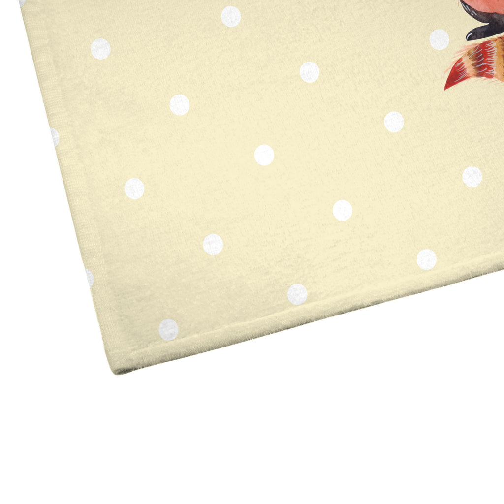 Gäste Handtuch Roter Panda Gästetuch, Reisehandtuch, Sport Handtuch, Frottier, Kinder Handtuch, Tiermotive, Gute Laune, lustige Sprüche, Tiere, Panda, Liebe, Rot, Herz, Liebling, Lieblingsmensch
