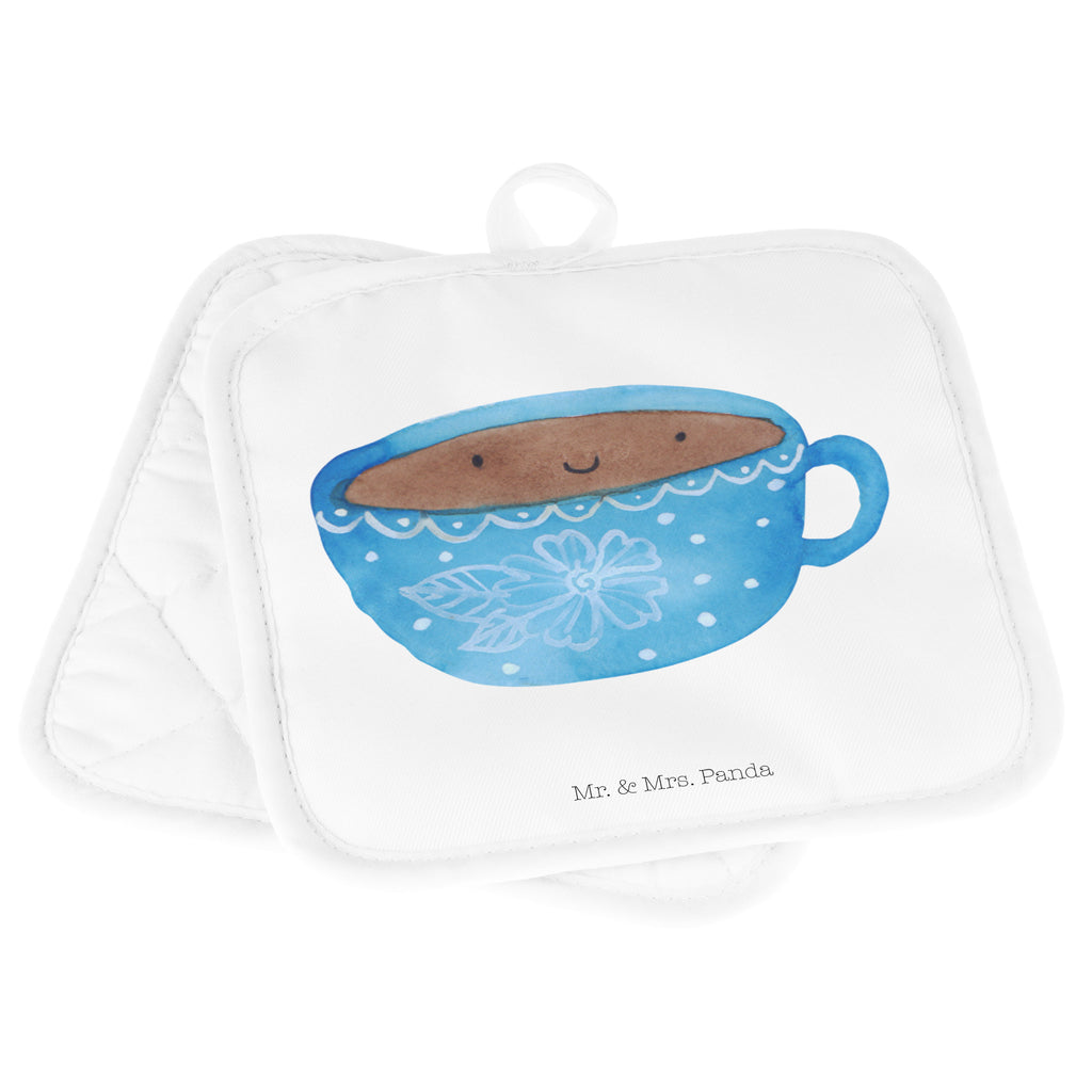 2er Set Topflappen  Kaffee Tasse Topflappen, Topfuntersetzer, Ofenhandschuh, Topflappen Set, Topflappen lustig, Topflappen mit Spruch, Tiermotive, Gute Laune, lustige Sprüche, Tiere, Kaffee, Tasse, Liebe, Geschmack, Genuss, Glücklich