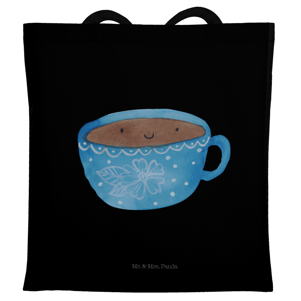 Tragetasche Kaffee Tasse Beuteltasche, Beutel, Einkaufstasche, Jutebeutel, Stoffbeutel, Tiermotive, Gute Laune, lustige Sprüche, Tiere, Kaffee, Tasse, Liebe, Geschmack, Genuss, Glücklich