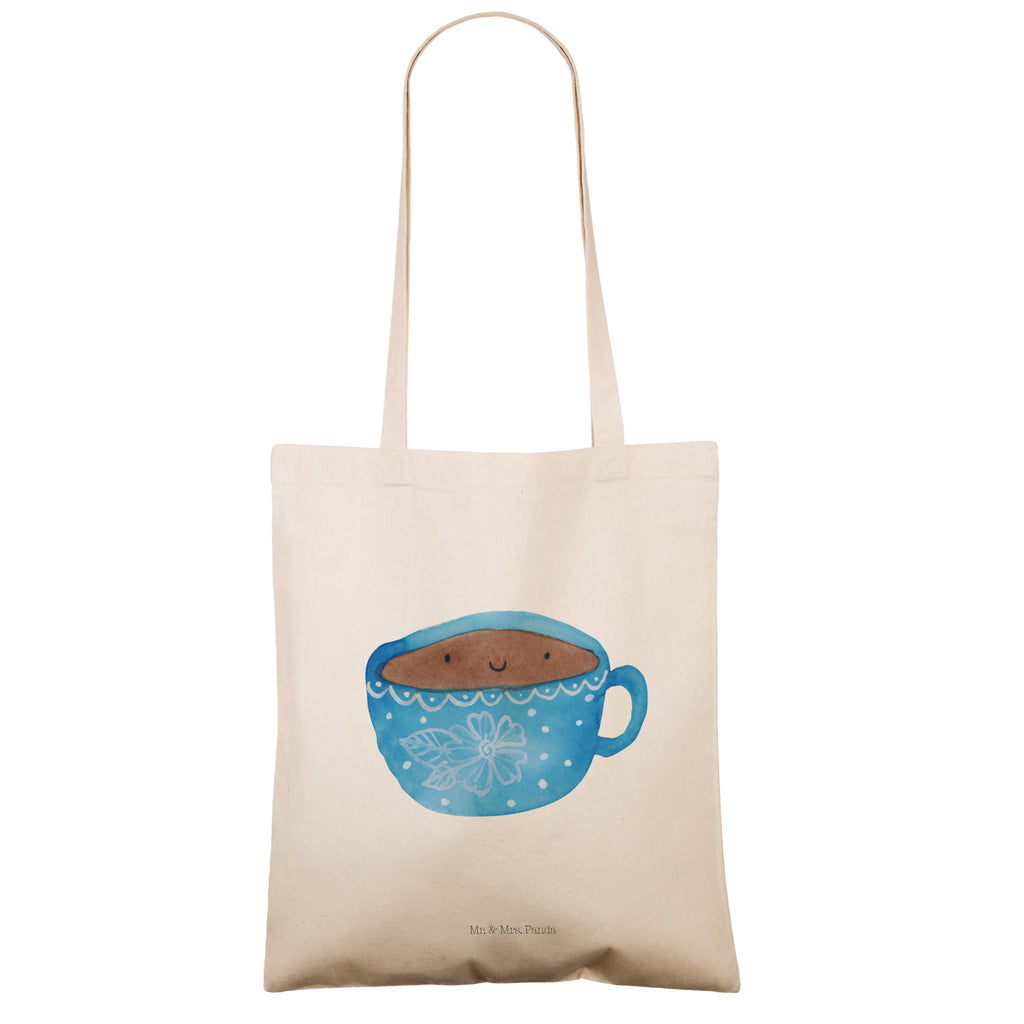Tragetasche Kaffee Tasse Beuteltasche, Beutel, Einkaufstasche, Jutebeutel, Stoffbeutel, Tiermotive, Gute Laune, lustige Sprüche, Tiere, Kaffee, Tasse, Liebe, Geschmack, Genuss, Glücklich