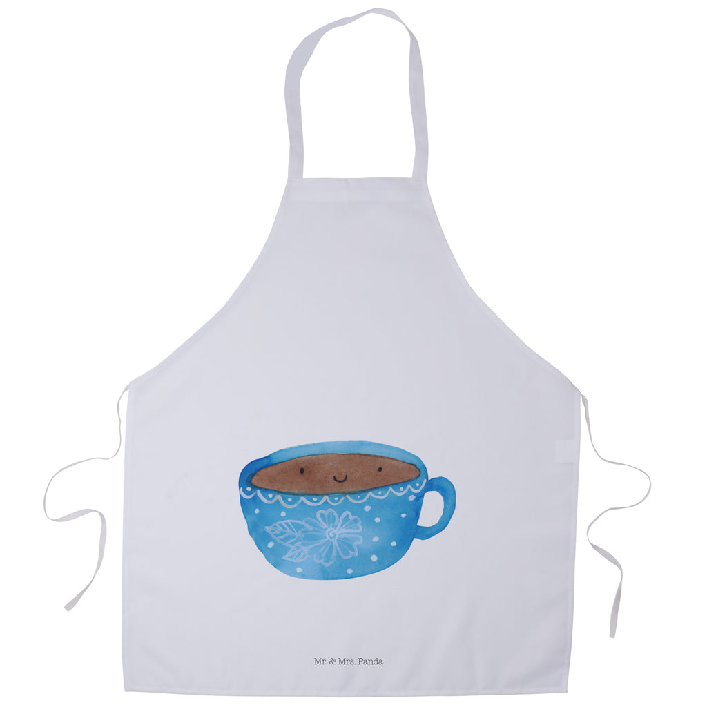 Kochschürze Kaffee Tasse Schürze, Backschürze, Küchenschürze, Grillschürze, Latzschürze, Tiermotive, Gute Laune, lustige Sprüche, Tiere, Kaffee, Tasse, Liebe, Geschmack, Genuss, Glücklich