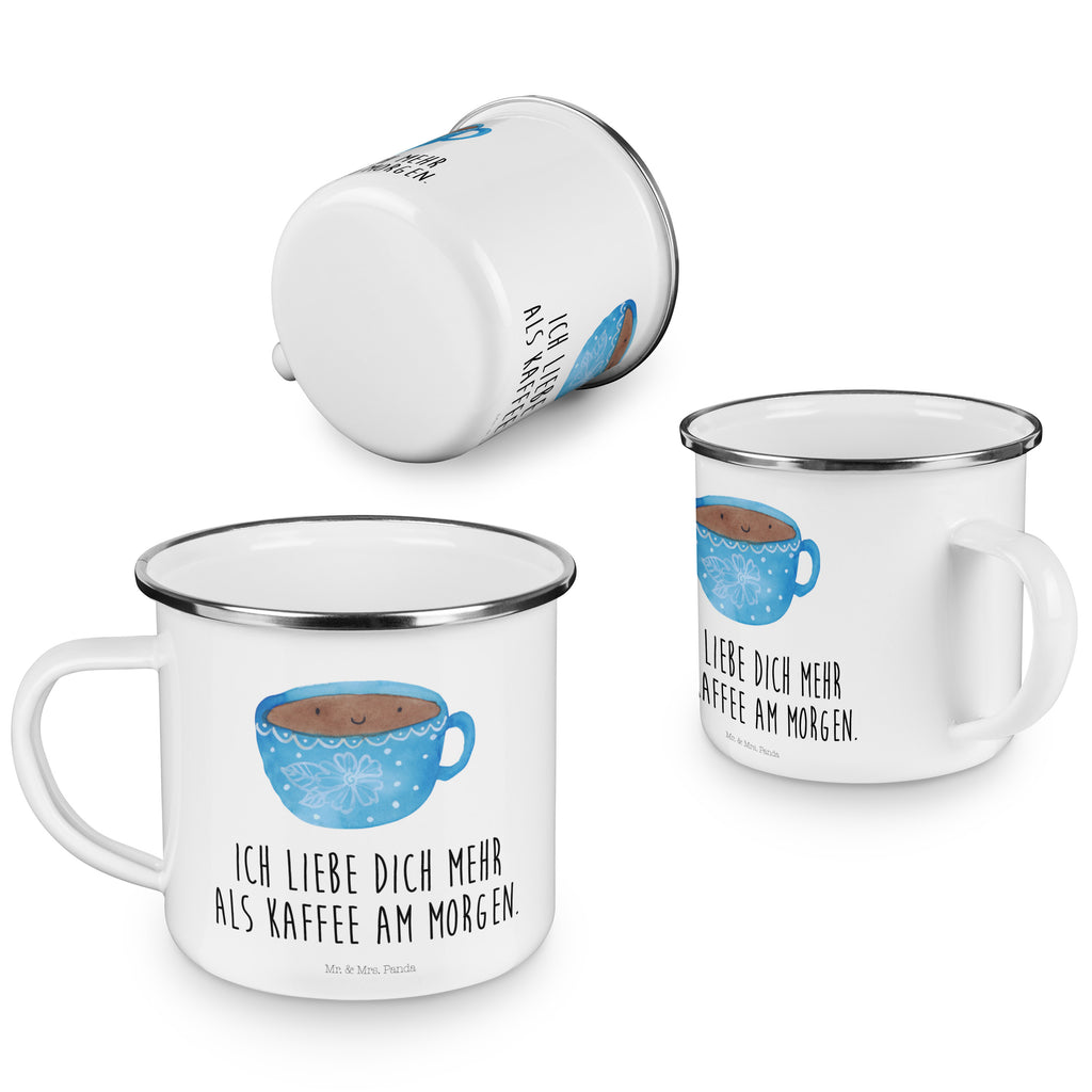 Camping Emaille Tasse Kaffee Tasse Campingtasse, Trinkbecher, Metalltasse, Outdoor Tasse, Emaille Trinkbecher, Blechtasse Outdoor, Emaille Campingbecher, Edelstahl Trinkbecher, Metalltasse für Camping, Kaffee Blechtasse, Camping Tasse Metall, Tiermotive, Gute Laune, lustige Sprüche, Tiere, Kaffee, Tasse, Liebe, Geschmack, Genuss, Glücklich
