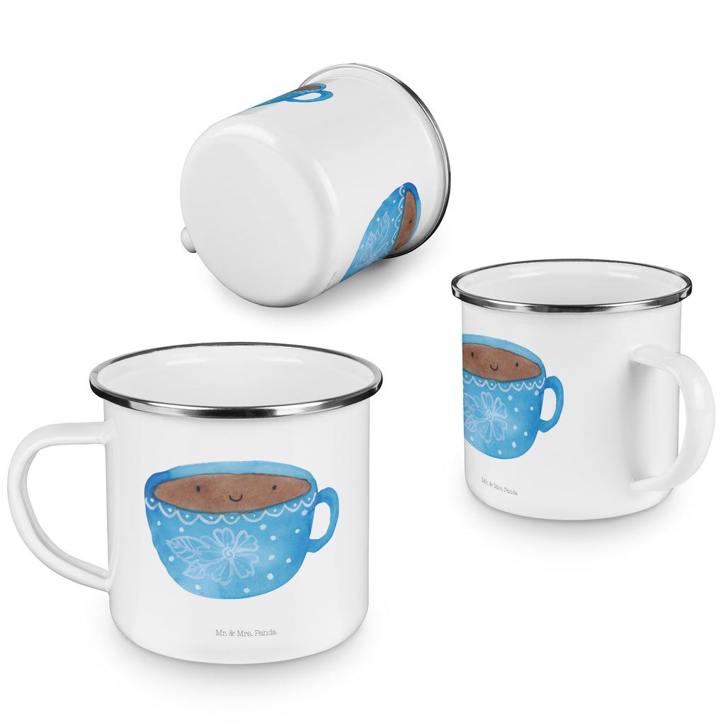 Camping Emaille Tasse Kaffee Tasse Campingtasse, Trinkbecher, Metalltasse, Outdoor Tasse, Emaille Trinkbecher, Blechtasse Outdoor, Emaille Campingbecher, Edelstahl Trinkbecher, Metalltasse für Camping, Kaffee Blechtasse, Camping Tasse Metall, Tiermotive, Gute Laune, lustige Sprüche, Tiere, Kaffee, Tasse, Liebe, Geschmack, Genuss, Glücklich